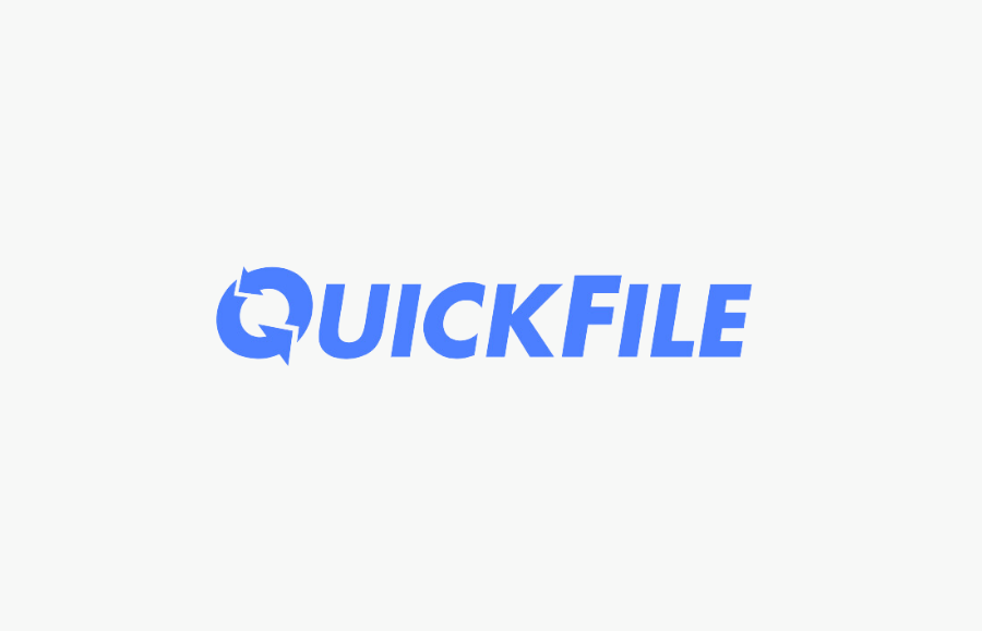 Quickfile logo.