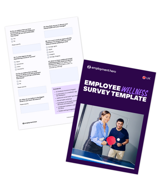 92 Employee wellness survey questions [Free Template]