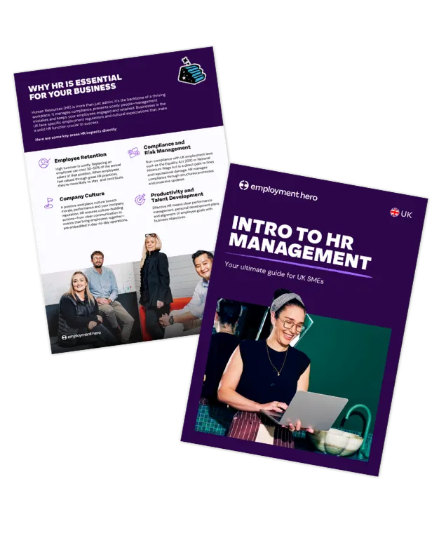 Introduction to managing Human Resources [free guide]