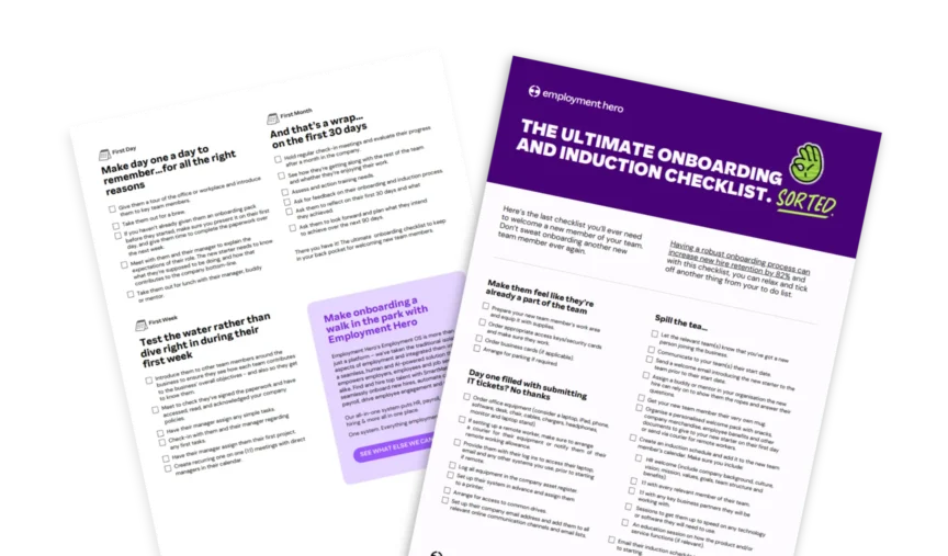 The ultimate employee onboarding and induction checklist